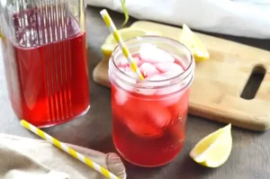 طريقة عمل عصير الكركدية والليمون كيتو